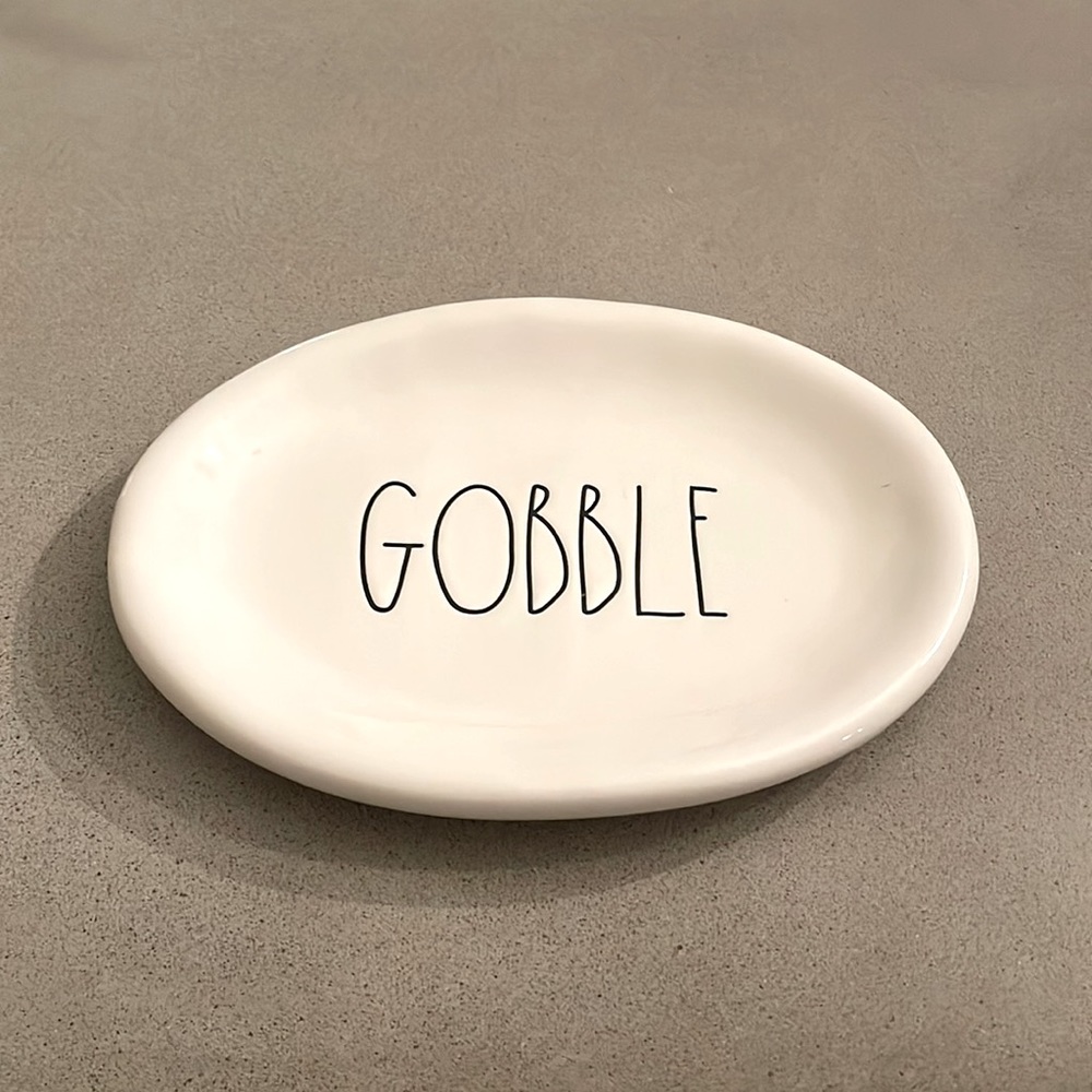 Rae Dunn Gobble Tray NWOT